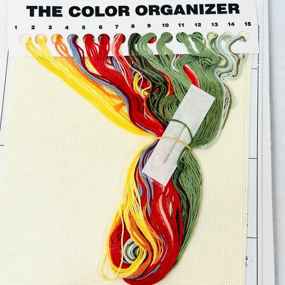 Needle Treasures New Hope Baskets Kit - Cross Stitch Quilt Blocks - New - Picture 7 of 7